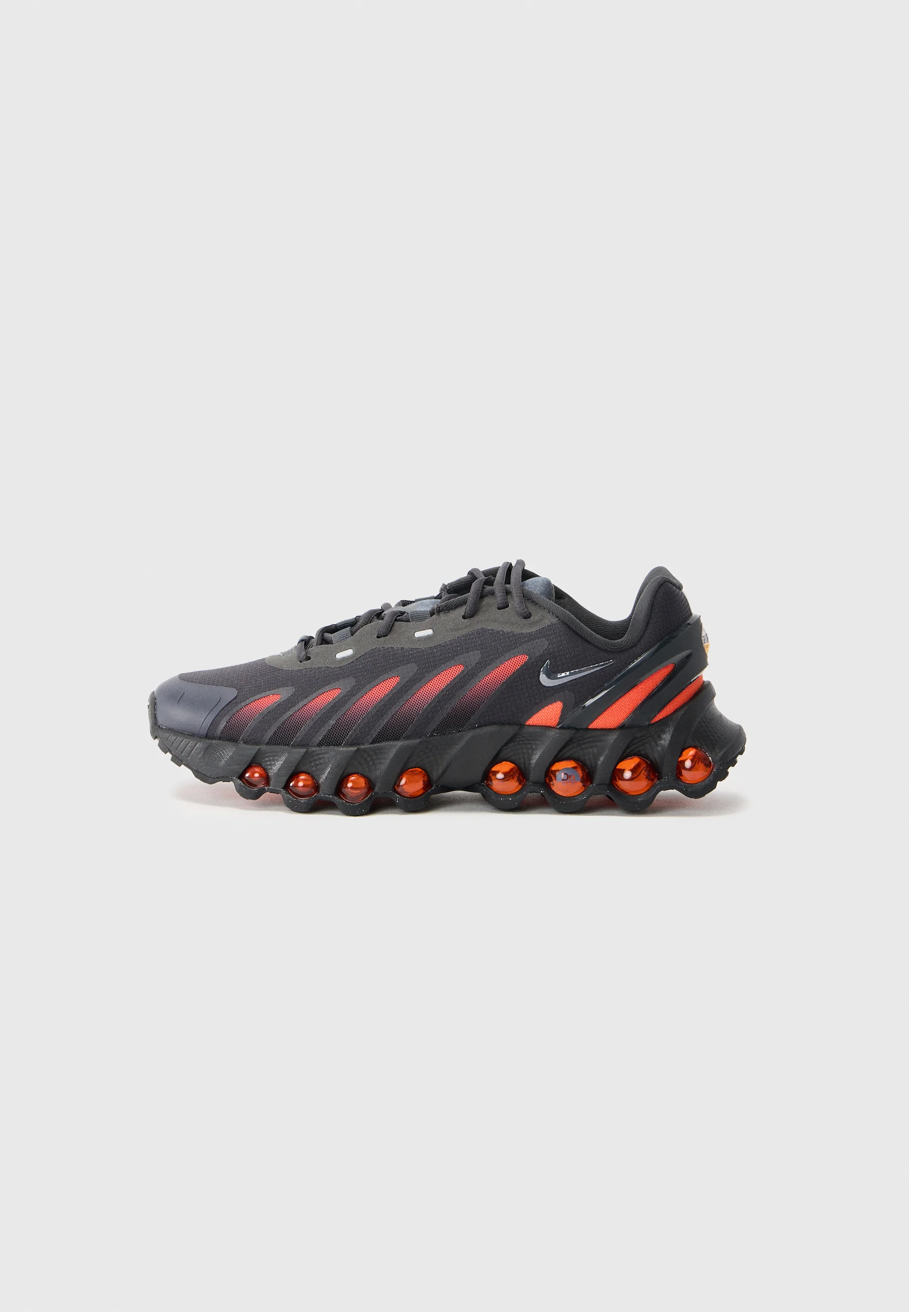 Nike Air Max Dn8 sneakers in black and bright red